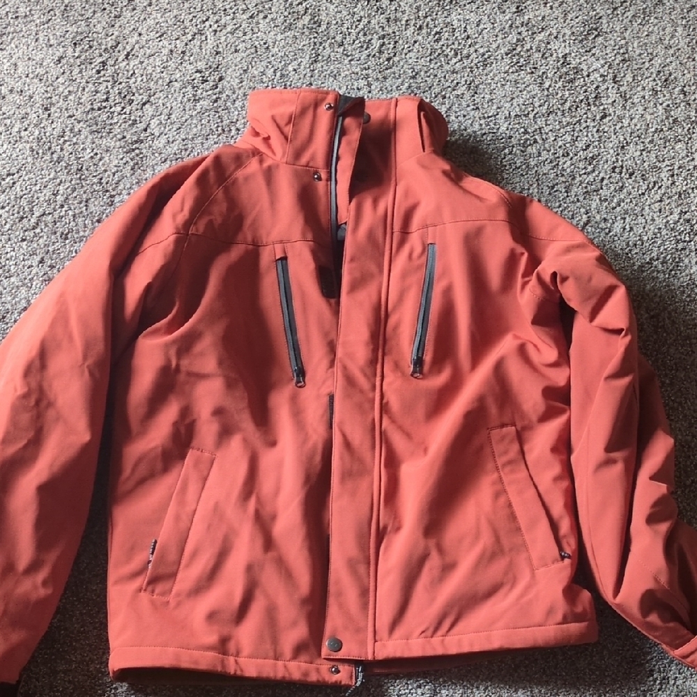 Pulse men's Orange Snowboarding Ski Jacket
